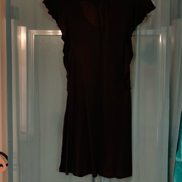 Express black dress, with some sequin. - Picture 2 of 3